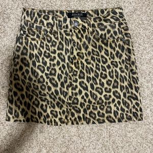 Judy Blue cheetah skirt